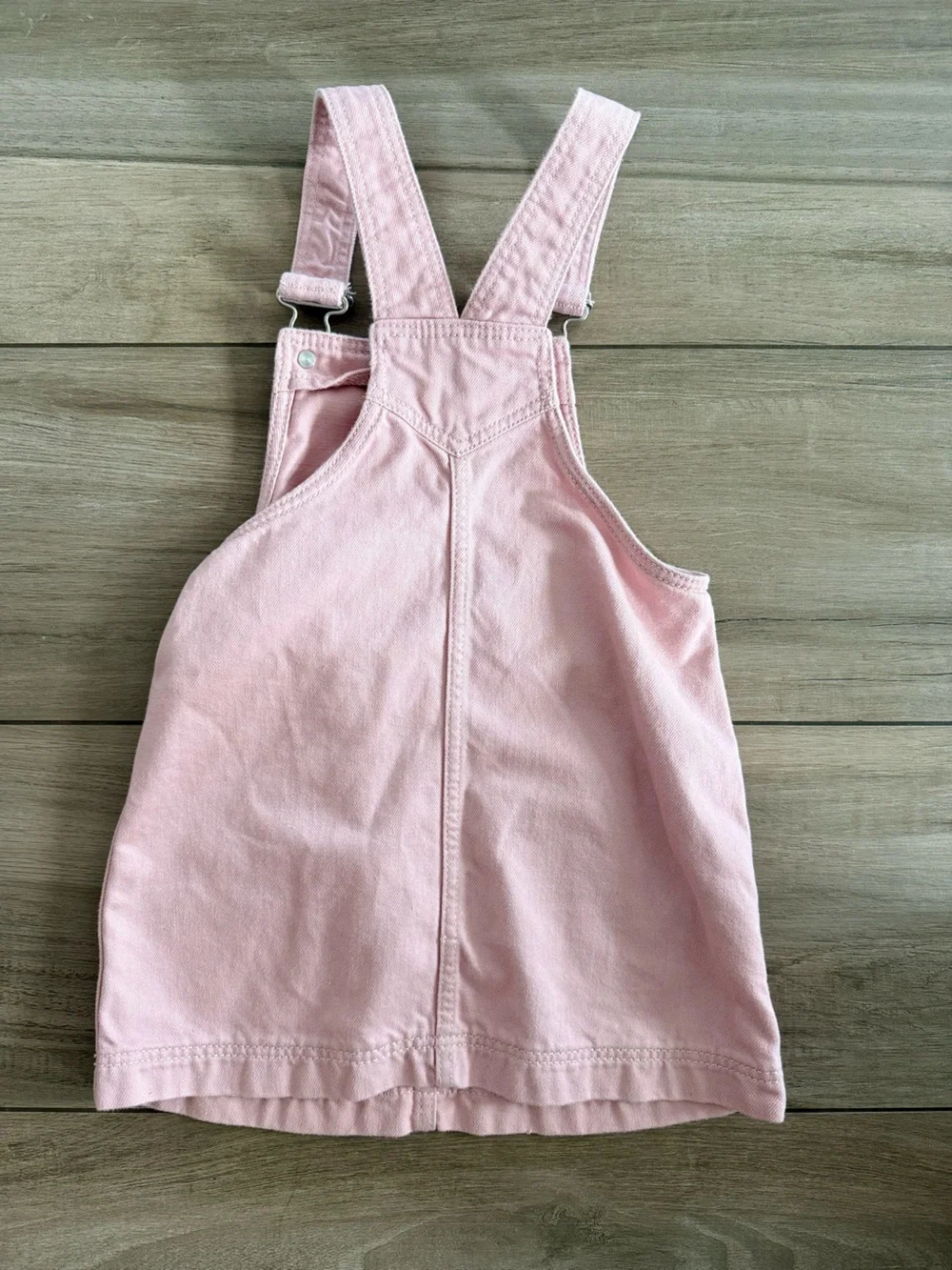 Toddler girl 3T Zara dress and pink baby gap Pink Denim Overall Dress